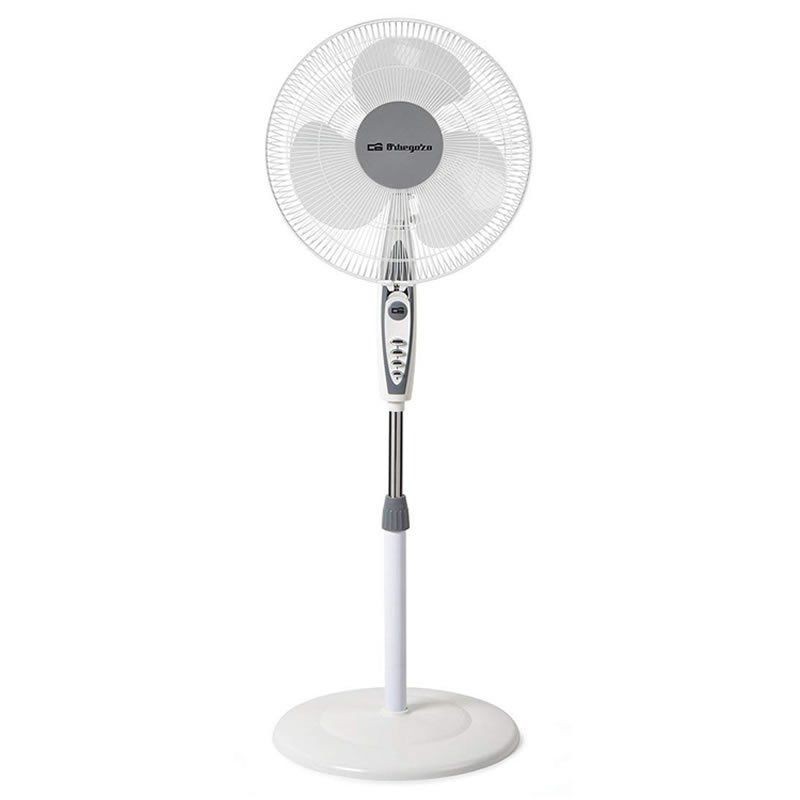 Ventilador de Pie Orbegozo SF 0147/ 50W/ 3 Aspas 40cm/ 3 velocidades