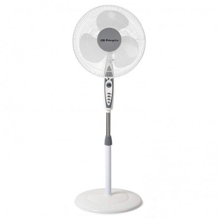 Ventilador de Pie Orbegozo SF 0147/ 50W/ 3 Aspas 40cm/ 3 velocidades